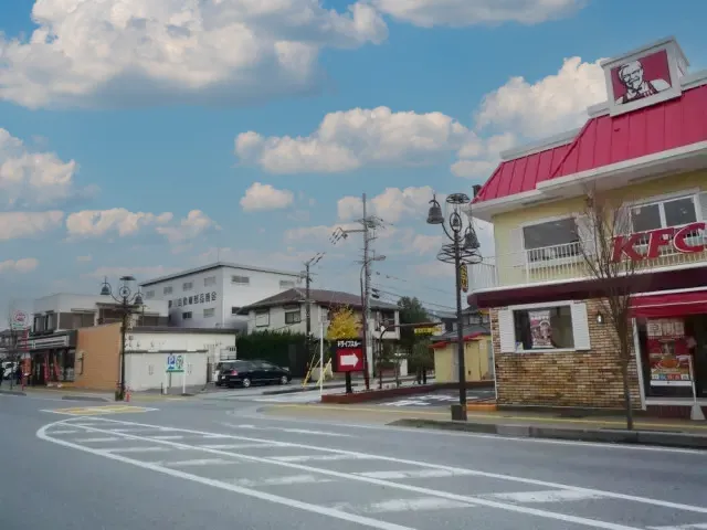 ケンタッキーのある交差点