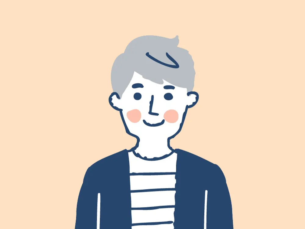 整体施術で痛みが治った男性