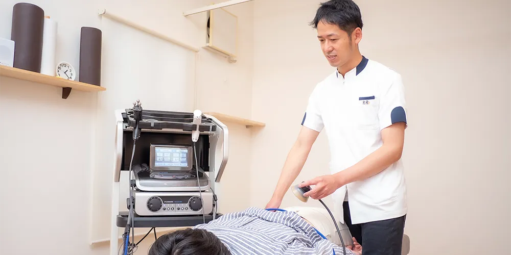 超音波治療の機械